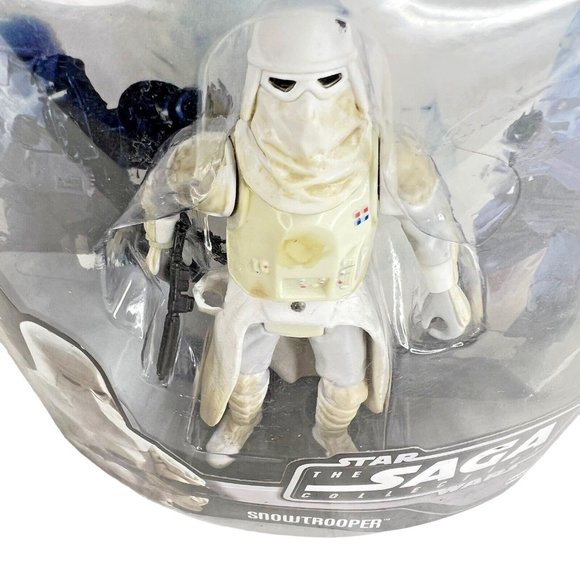 Star Wars The Saga Collection SnowTrooper With Hologram Figure Battle Of Hoth - Picture 2 of 7